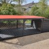 Large kennel with extra long run